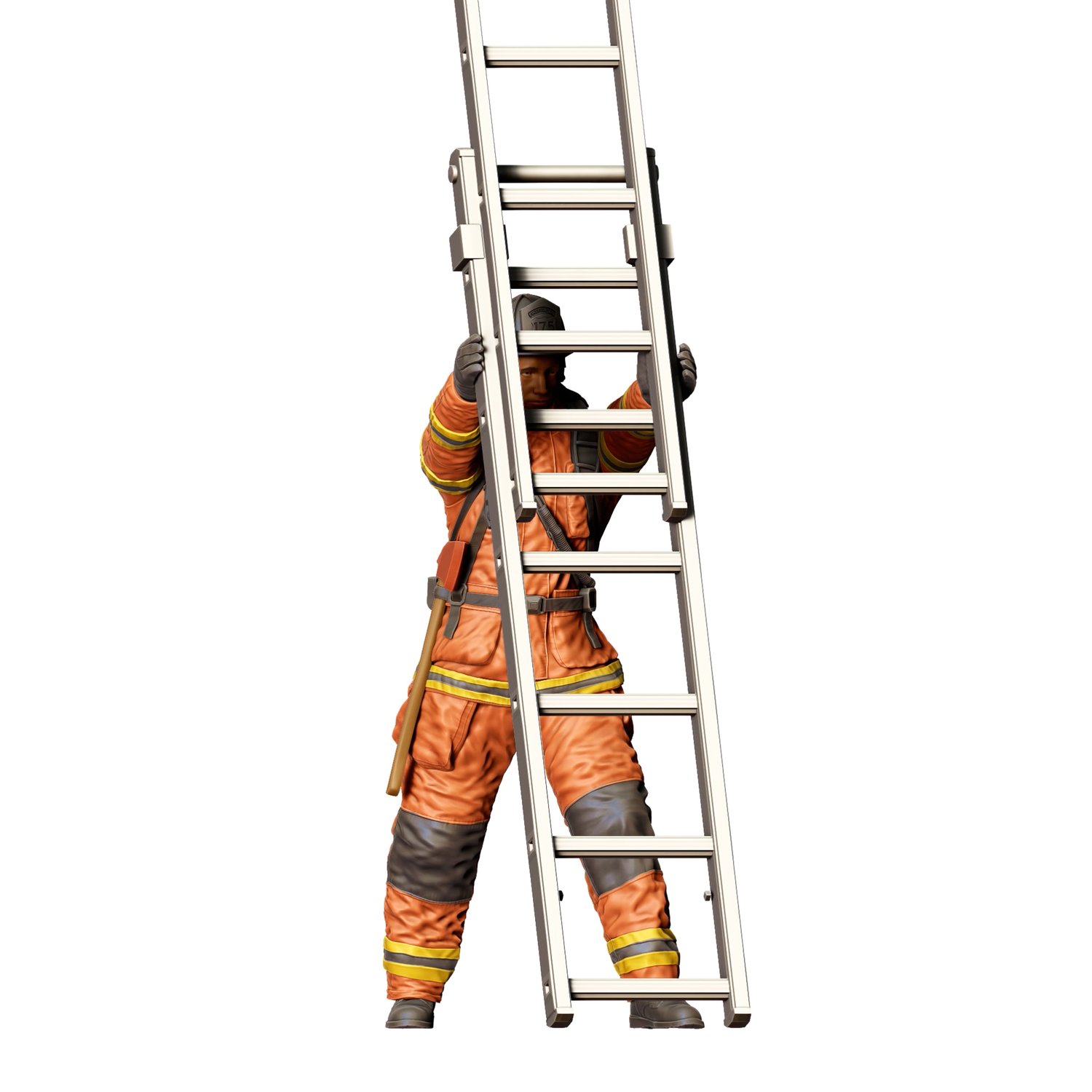 3dp miniatures, N7 Firefighter, 3dpminis.com