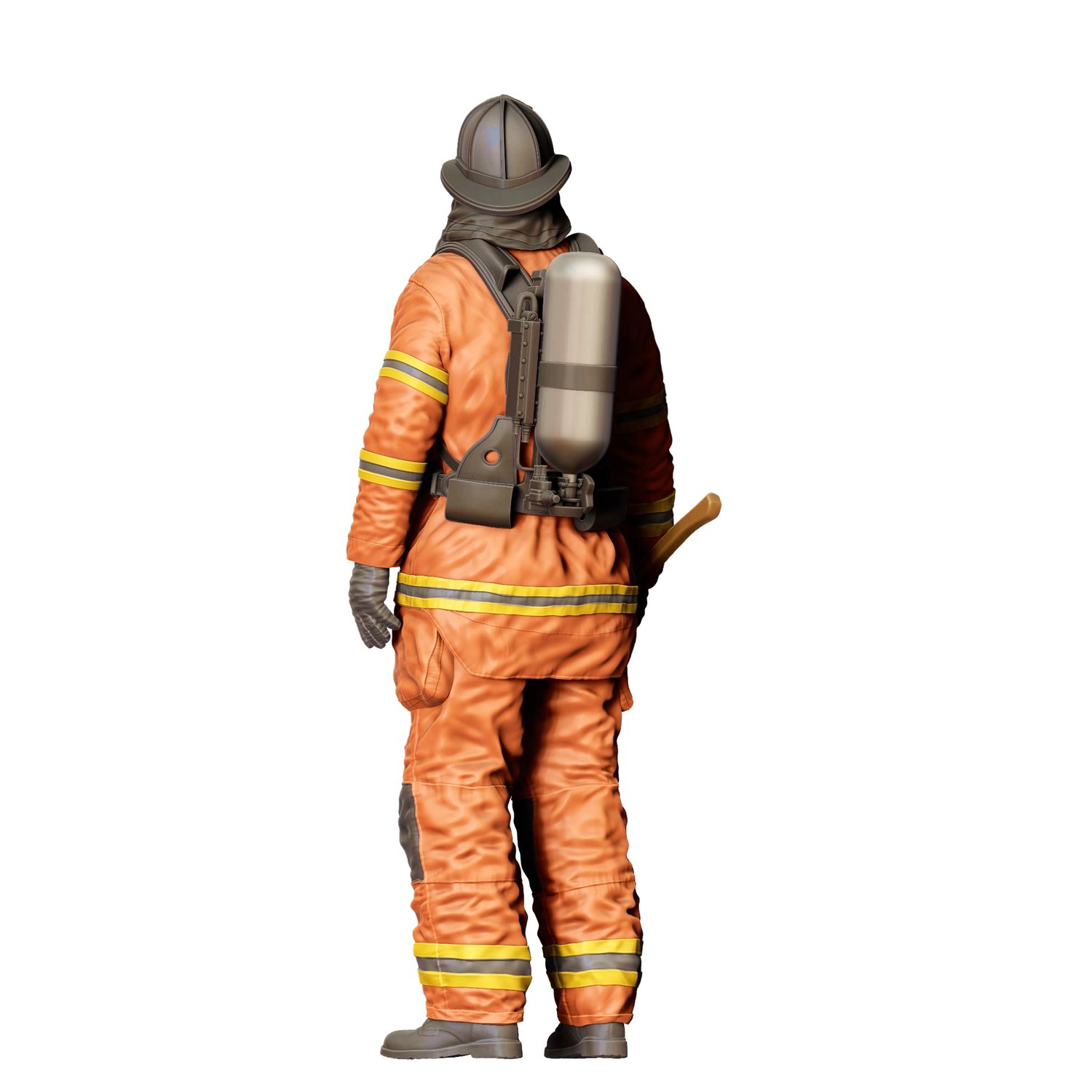 3dp miniatures, N8 Firefighter, 3dpminis.com