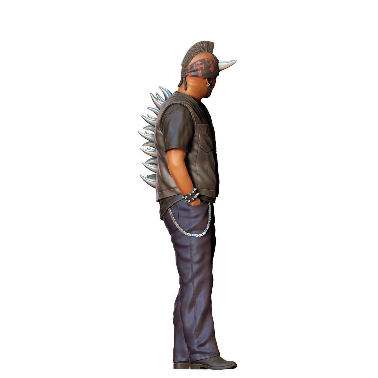 3dp Miniatures, N4 Counting Cars Horny Mike, 3dpminis.com
