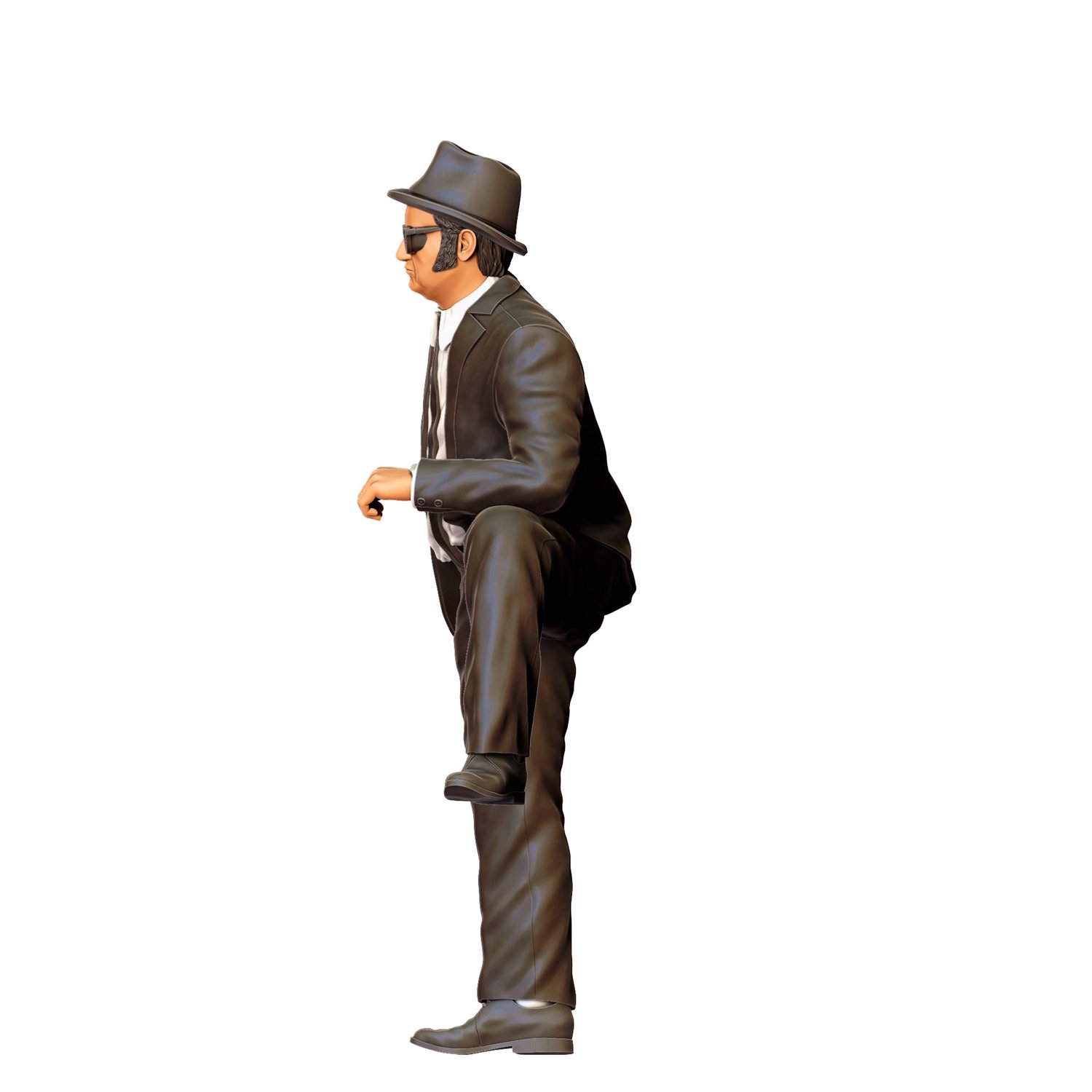 3dp Miniatures, N1 The Blues Brothers Jake Blues, 3dpminis.com
