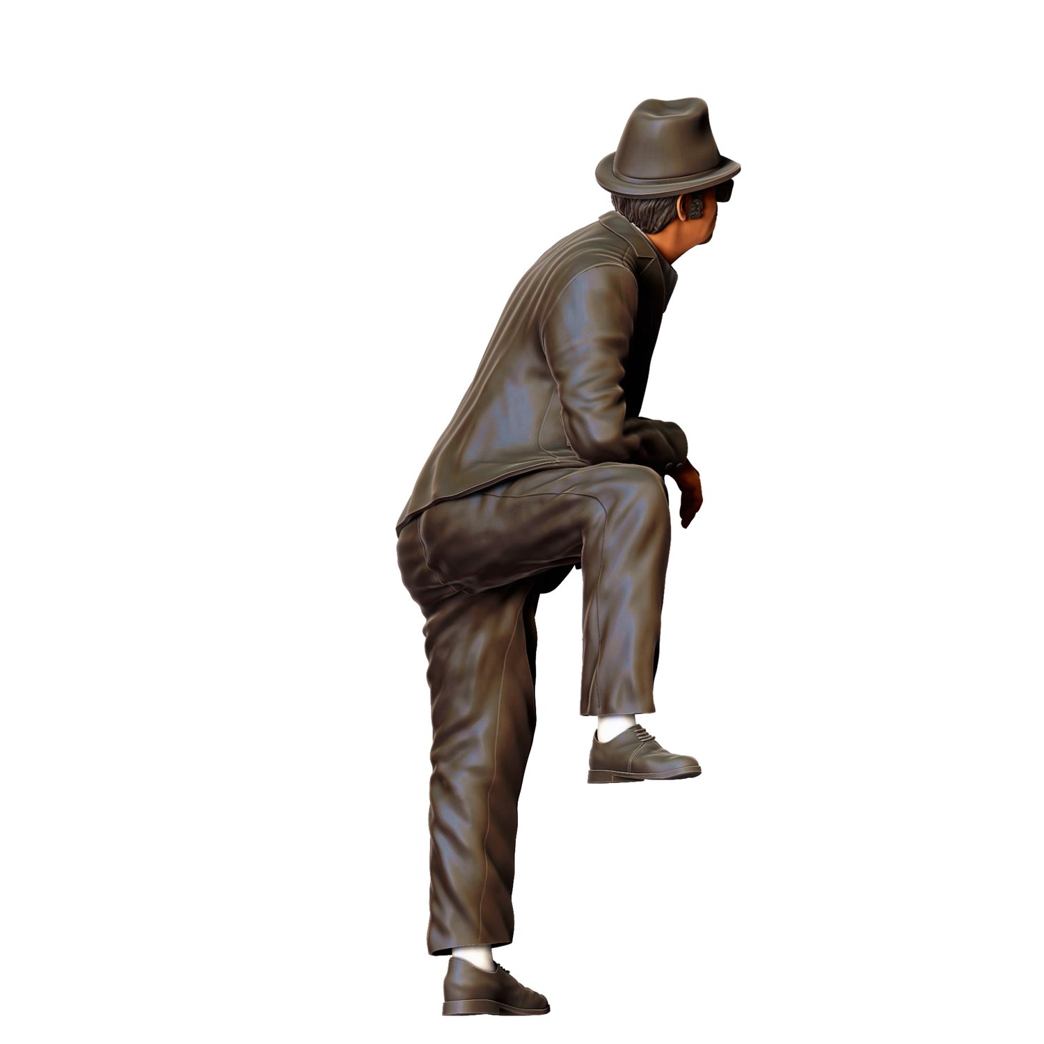 3dp miniatures, N2 The Blues Brothers Elwood Blues, 3dpminis.com