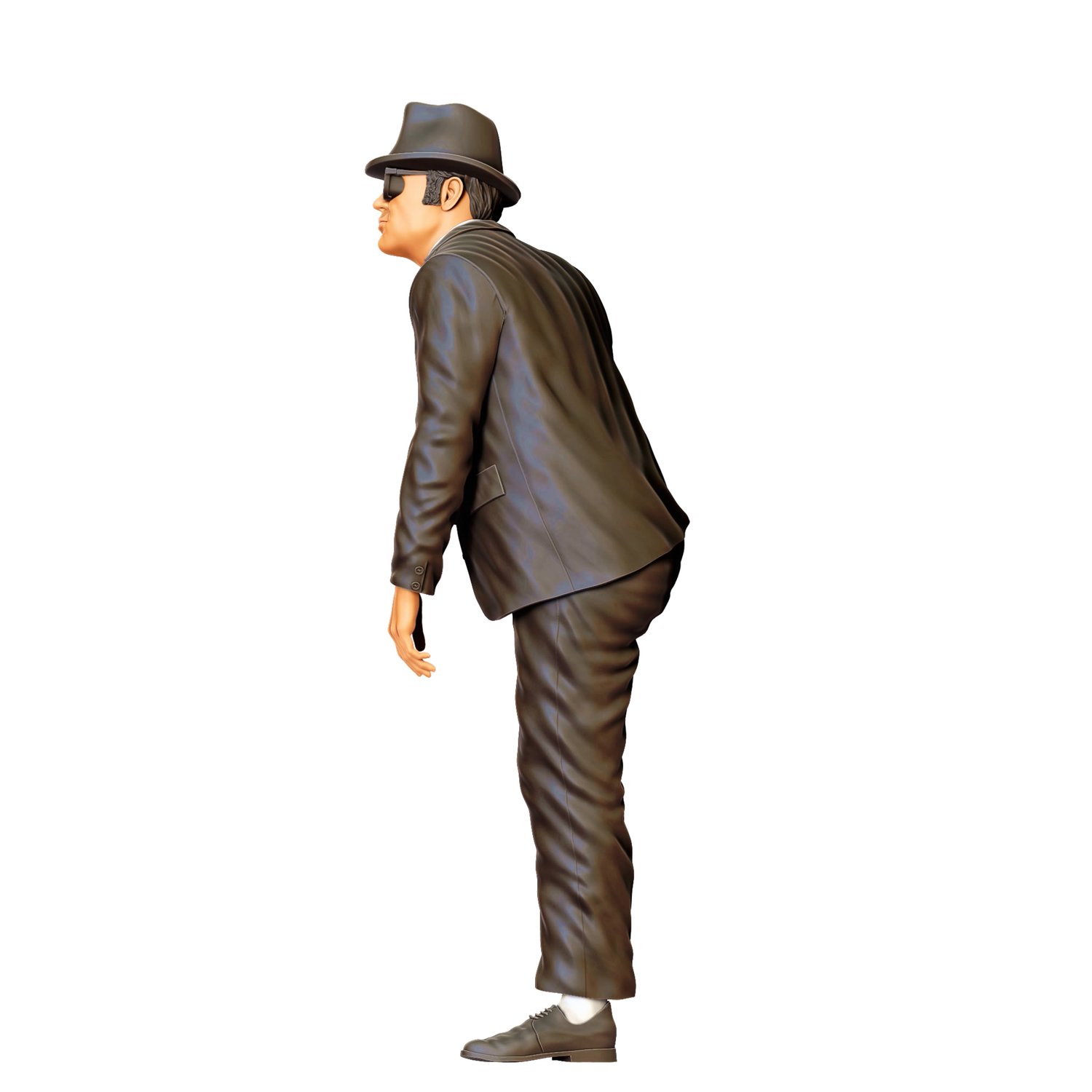3dp miniatures, N2 The Blues Brothers Elwood Blues, 3dpminis.com