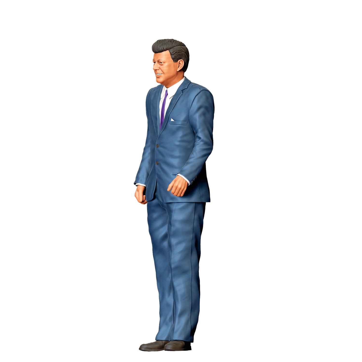 3dp miniatures, N1 John F Kennedy USA president, 3dpminis.com