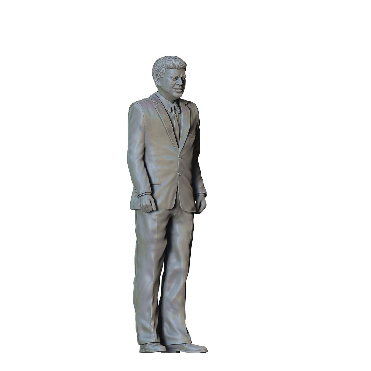 3dp miniatures, N1 John F Kennedy USA president, 3dpminis.com