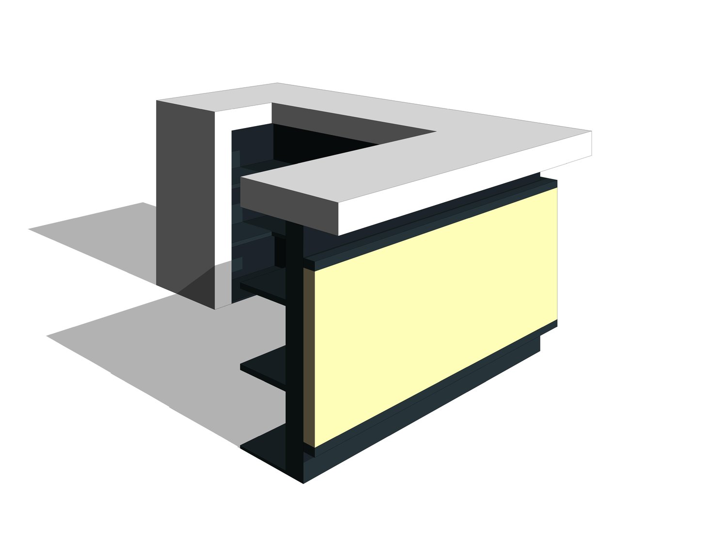 Elevate Any Space with Our Luxurious Reception Desk Counter 3D Model Revit Family  Transform the entrance of any building, whether an embassy, office, or hotel, with our elegantly designed Reception Desk Counter. This premium desk features a blend of rich