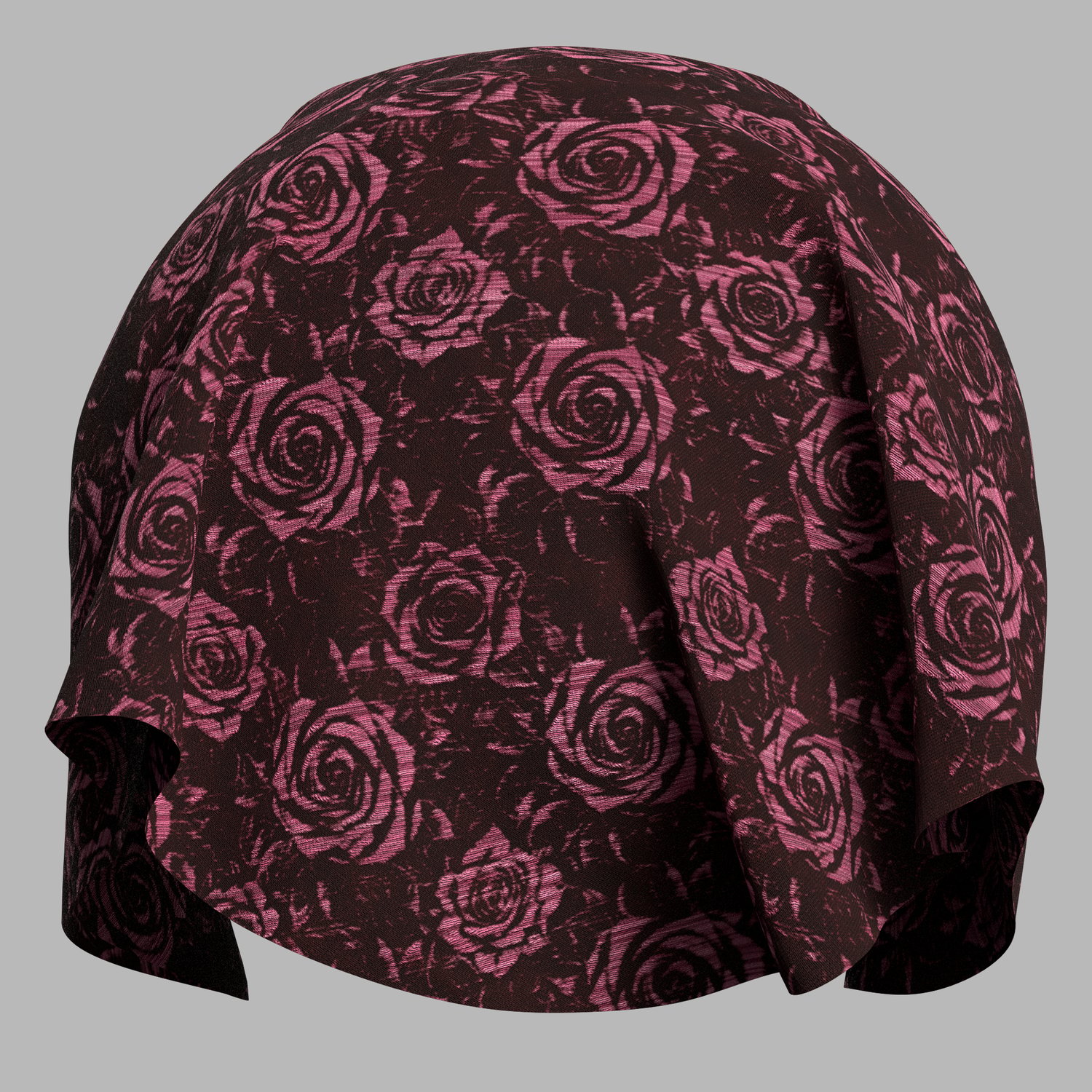 Fabric Roses 1