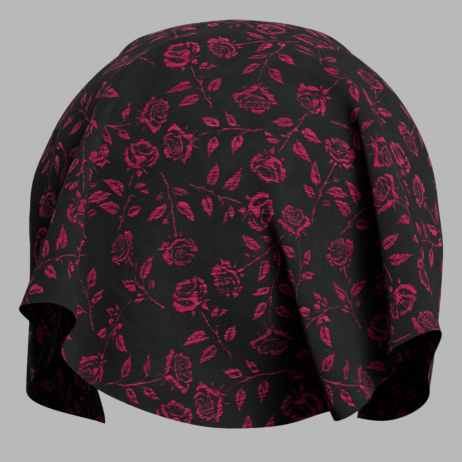 Fabric Roses 3