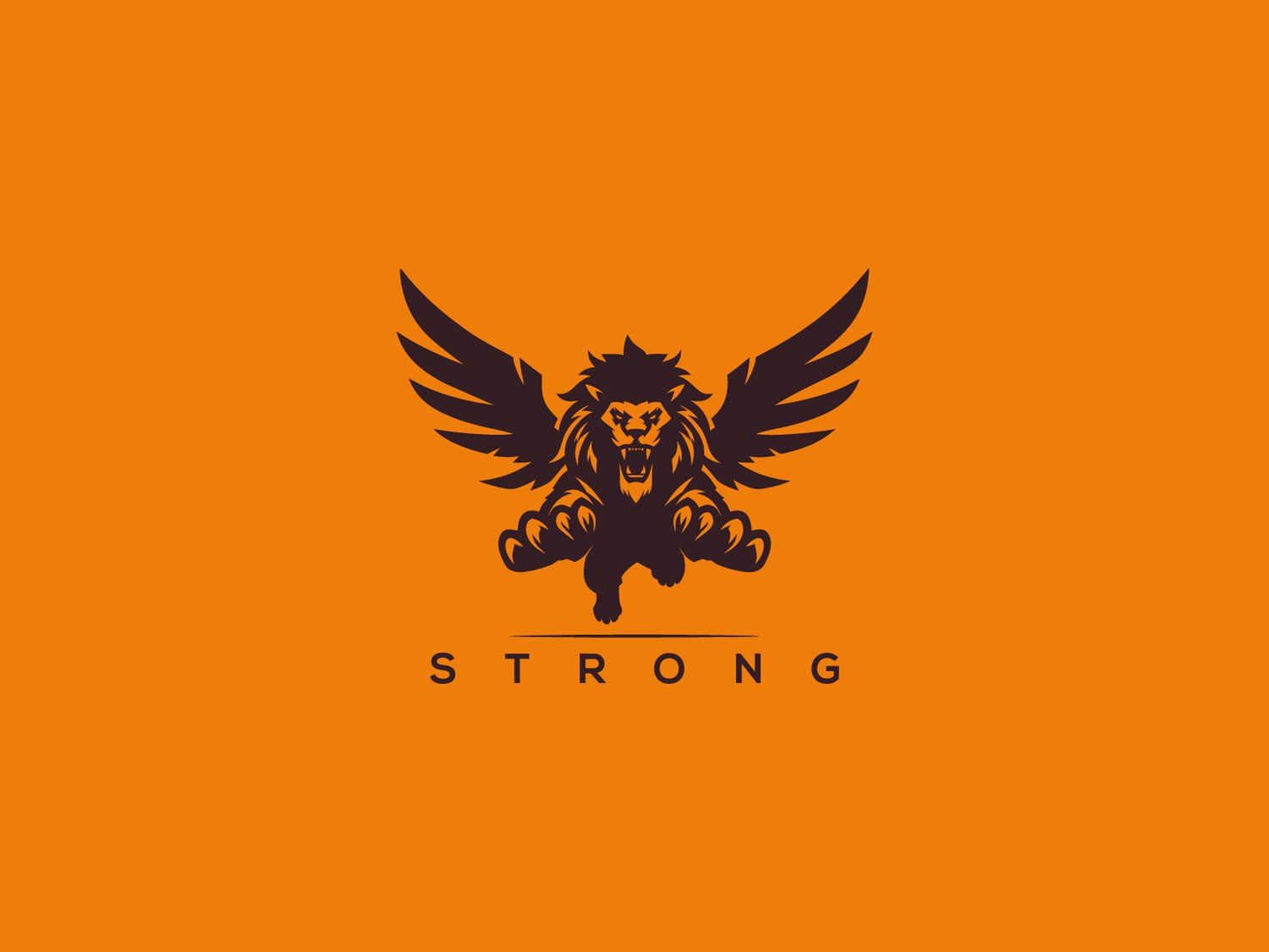 Handcrafted professional Lion logo design, featuring a majestic lion illustration symbolizing strength, courage, and authority, created by expert designers for branding and business use.