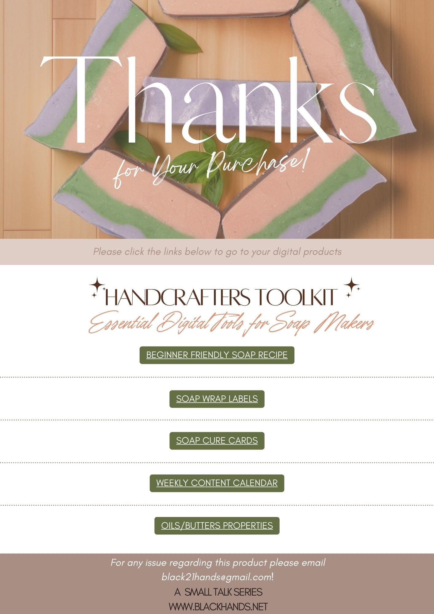 Handcrafters Toolkit- Digital essentials - Payhip