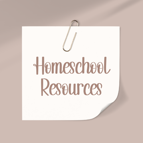 Anchored Willow Prints - Homeschool Resources