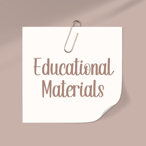 Printable Educational worksheets and other resources