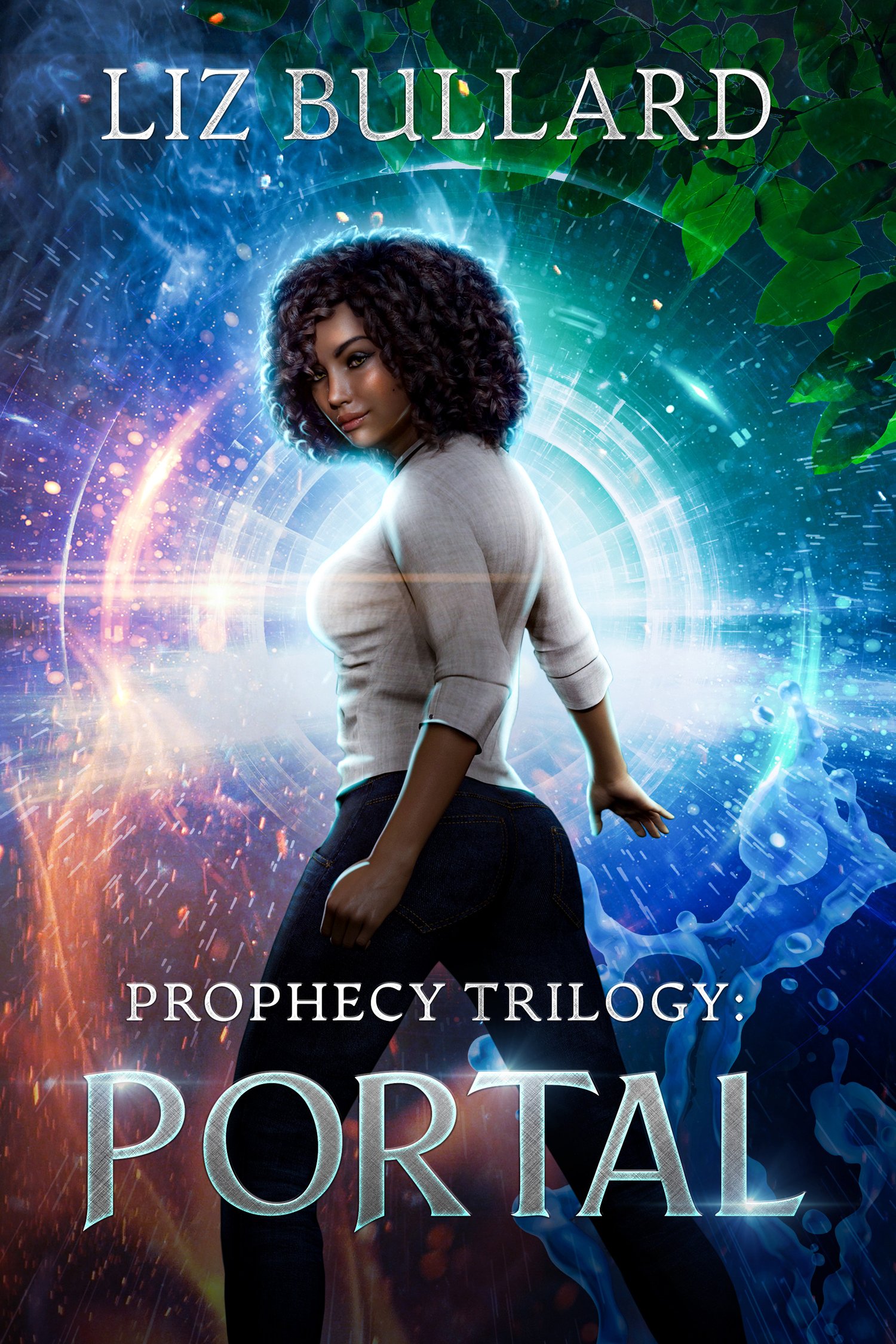 Portal paperback cover depicting a glowing portal and dramatic fantasy artwork
