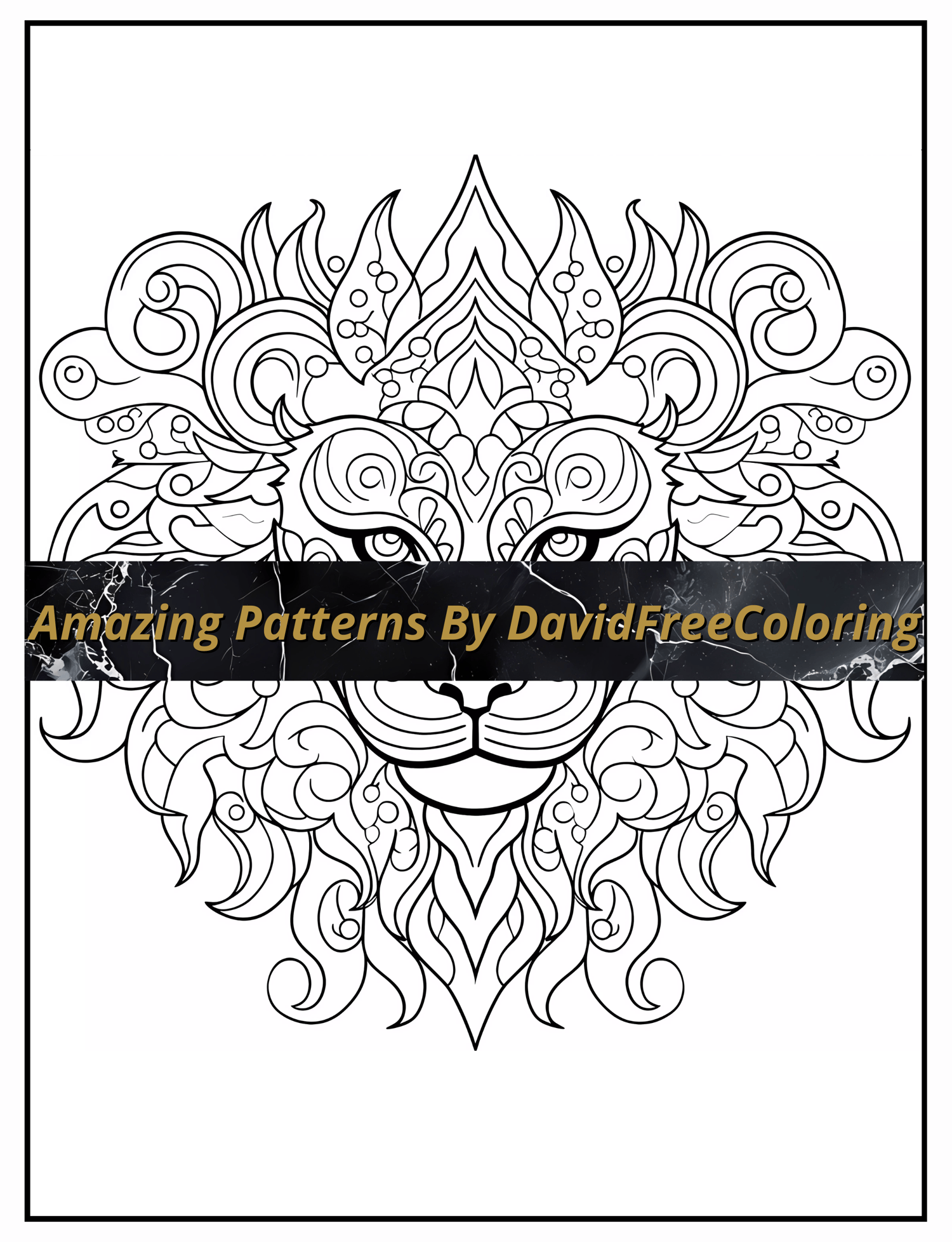 Amazing Patterns Coloring Book is a coloring book for adults with 150 Mandala Pattern images to color creatively, both through the download of PNG and PDF files