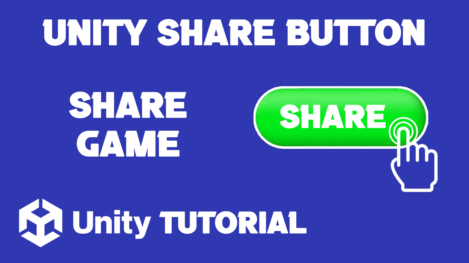 unity share button tutorial how to add share button in unity