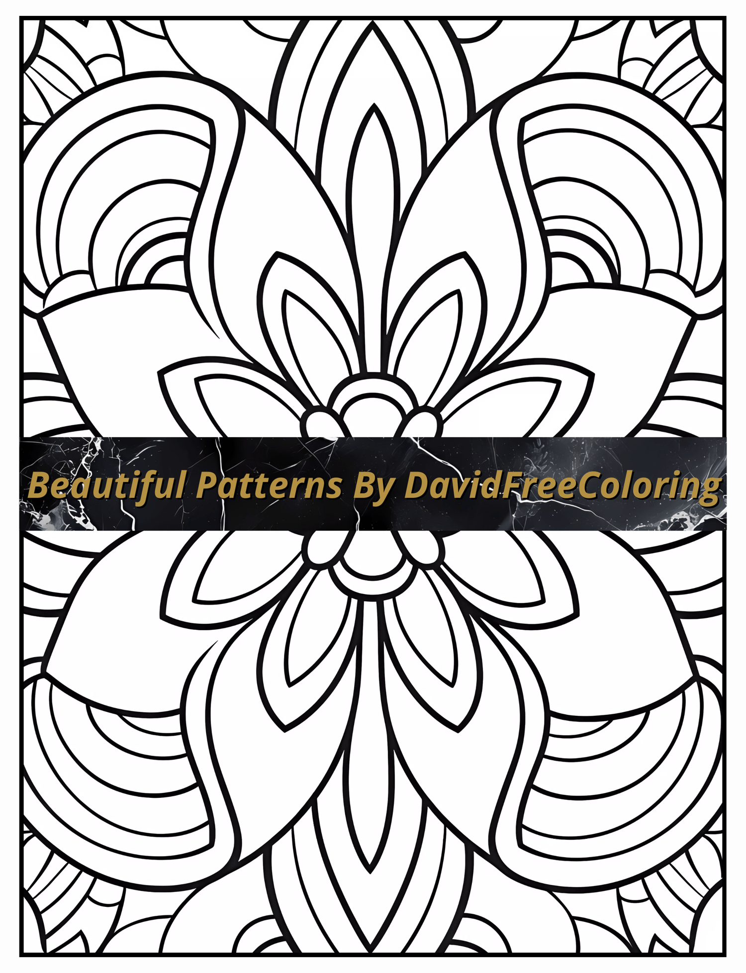 100 Beautiful Pattern Coloring Book Patterns Images for Adult Coloring Pages Pattern printable coloring book gift for adult PDF download PNG