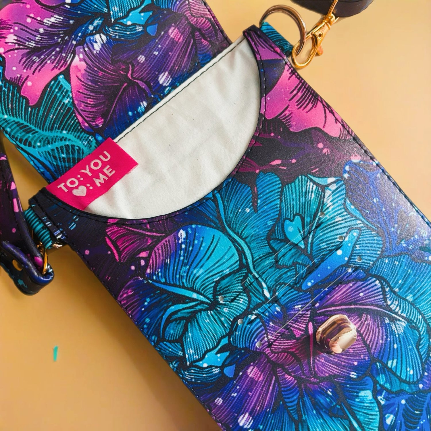 Slimline floral mini bag - Payhip