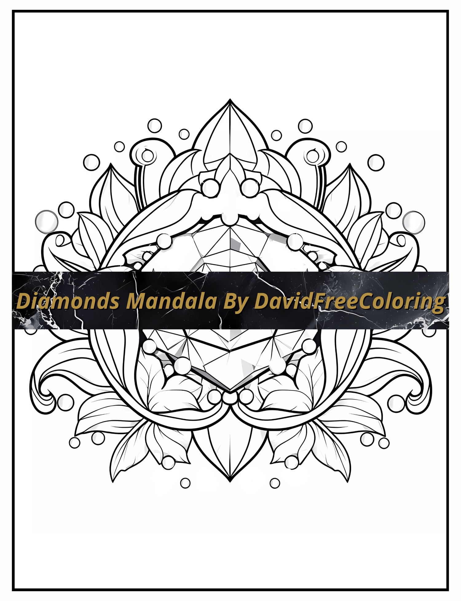 70 Diamonds Mandala Coloring Book Pattern Images for Adult Coloring Pages Mandala printable coloring book gift for adult PDF Download PNG