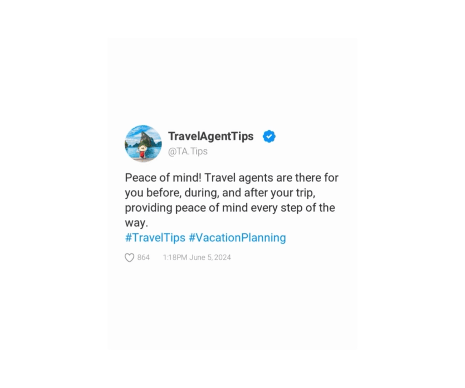 Travel agent tips