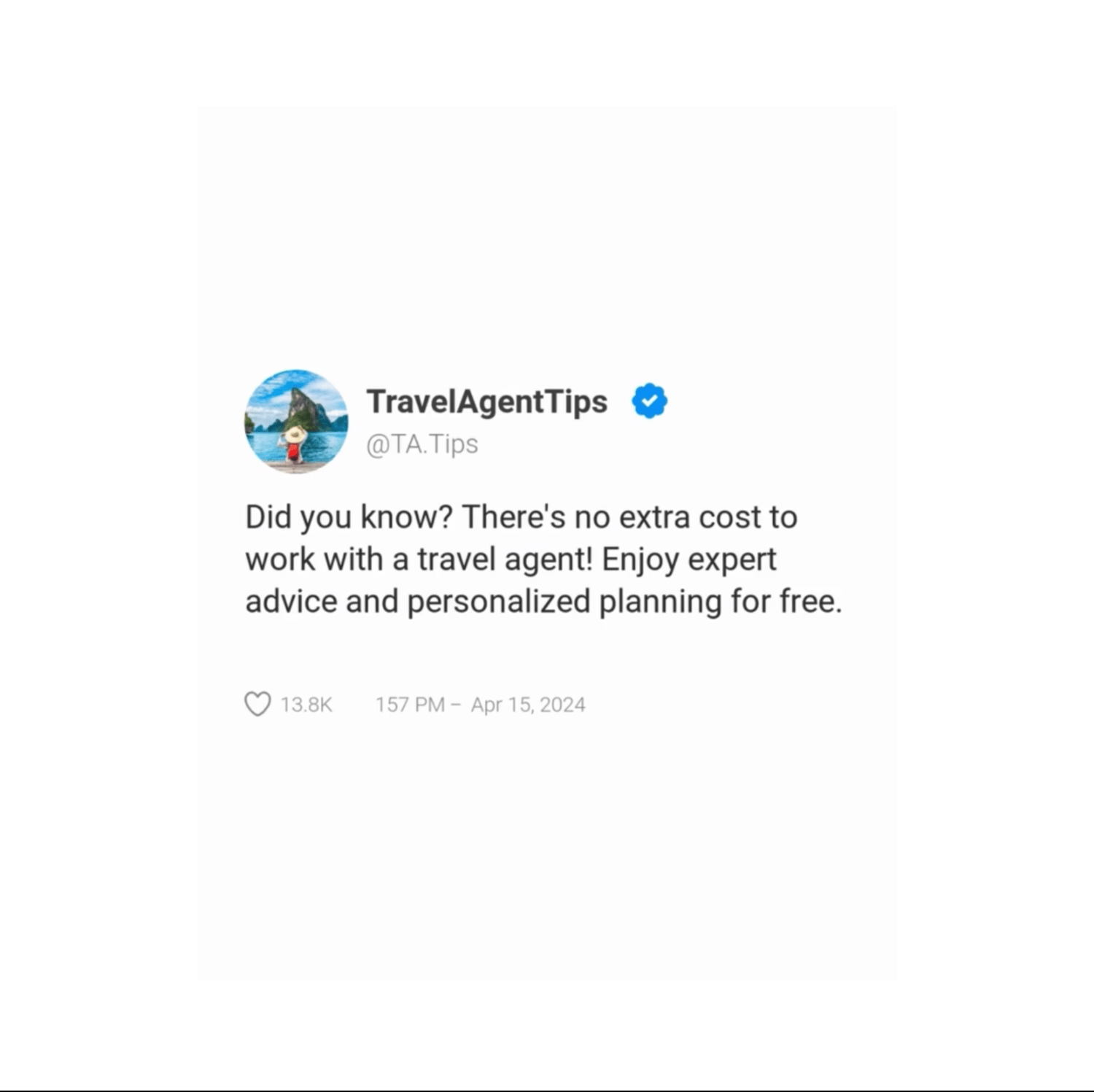 Marketing for travel agency