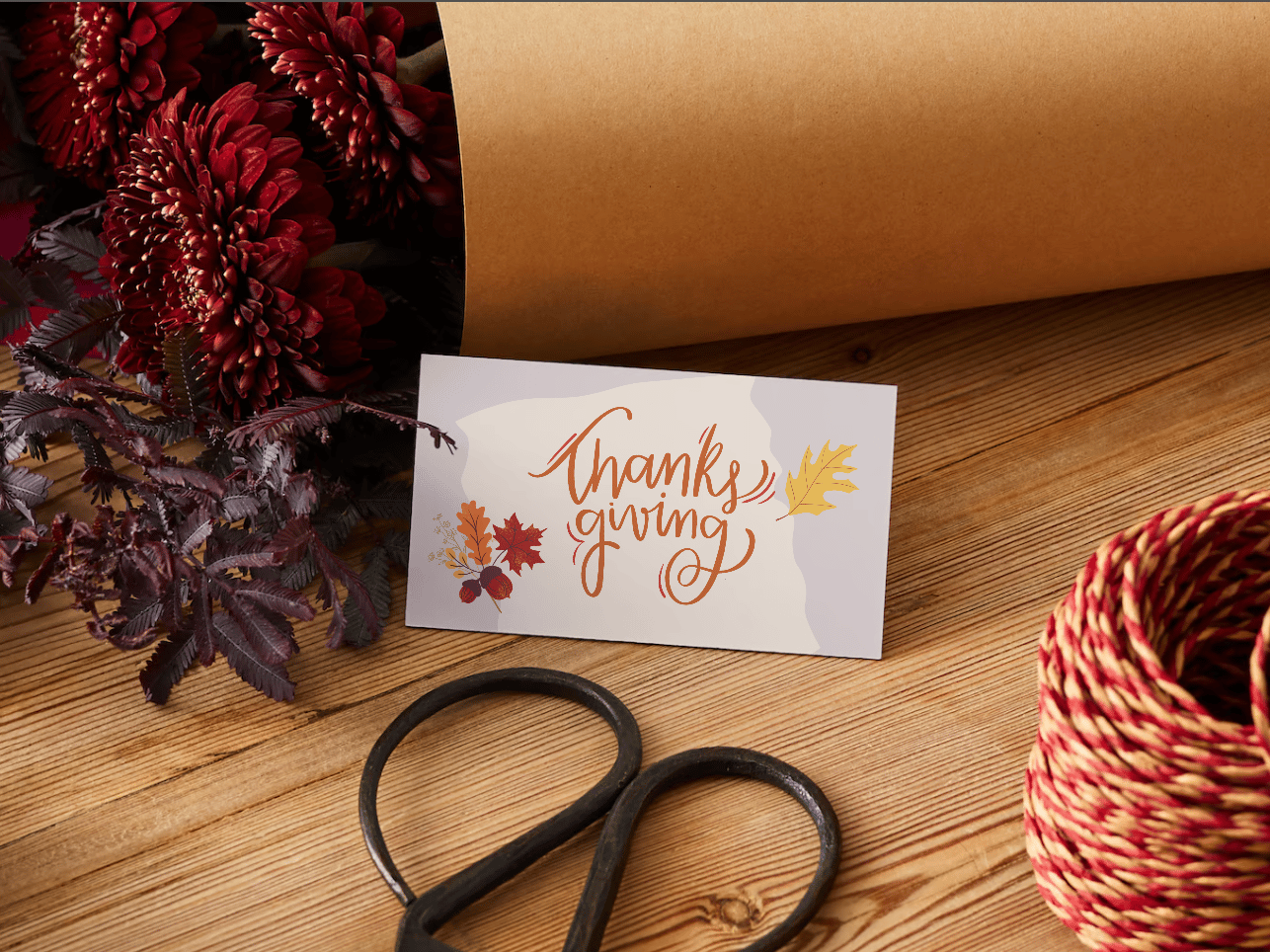 Customizable Pastel Fall Design Gift/Favor Tag| Digital Canva Template. Mock back
