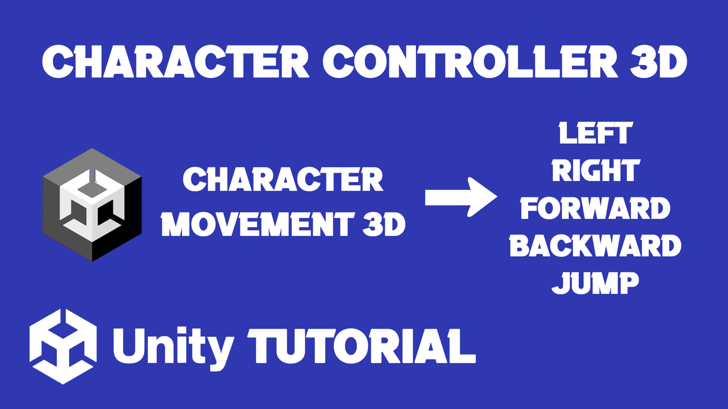 Unity Character Controller 3D Unity Character Movement 3D Unity3d Character Controller Jump unity tutorial