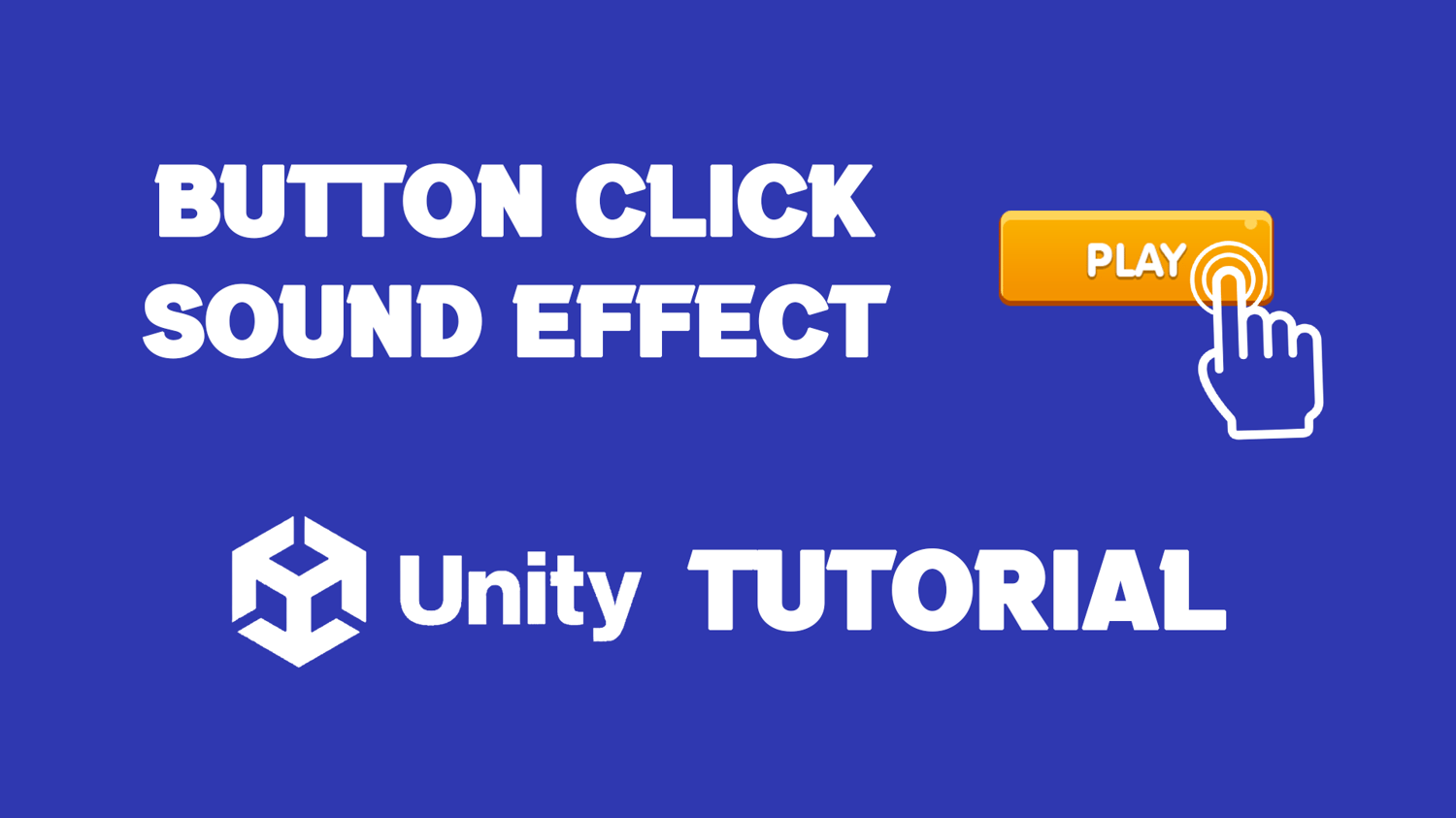 Unity Button Click Sound Tutorial How To Add Sound On Button Click Unity