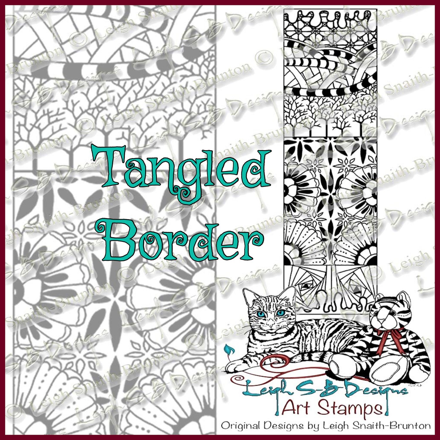 LeighSBDesigns Tangled Border