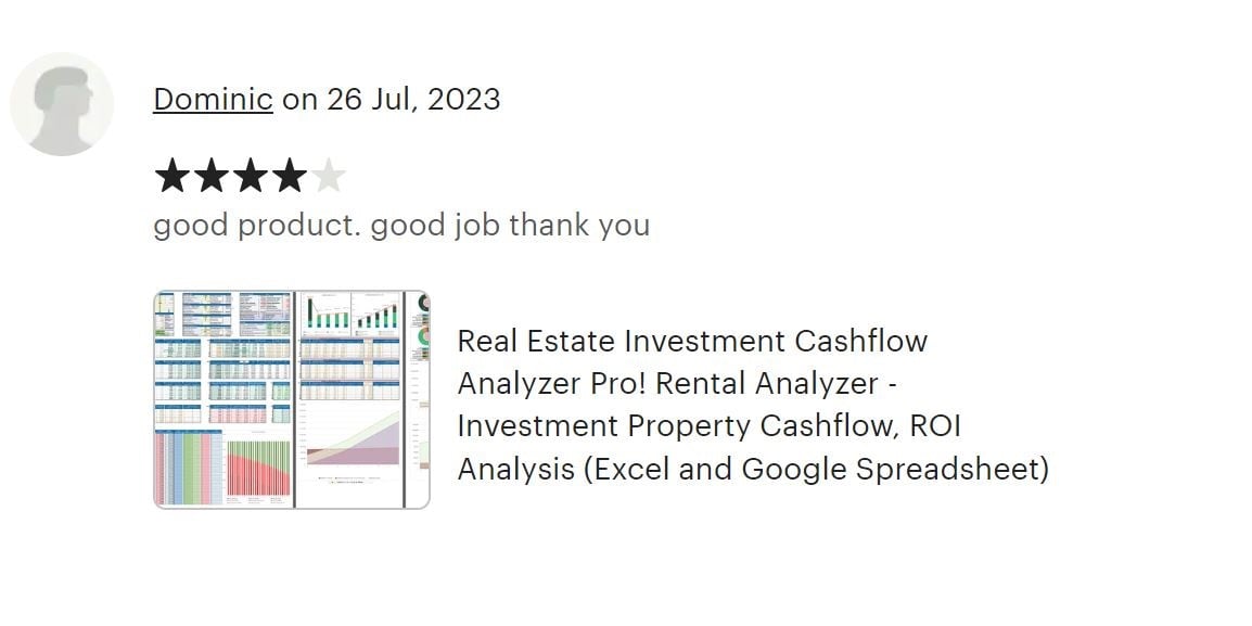 At AssetAFC.com, we provide powerful spreadsheet calculators designed for various investment strategies—whether it's BRRRR, long-term rentals, Airbnb, flips, or multifamily properties. Our user-friendly tools simplify everything from deal analysis to portfolio management, providing everything you need to succeed in real estate. Join us on an exciting journey toward financial success in the world of investing. Cash flow Analyzer Pro, Deal Instant Analyzer