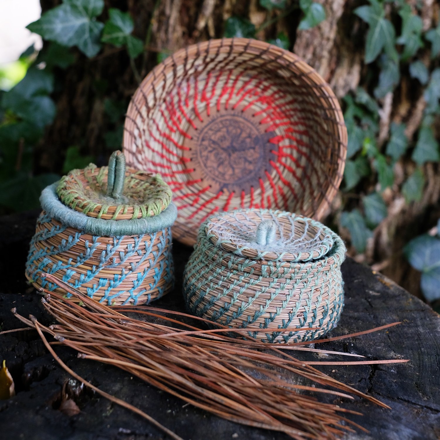 Fabrication vannerie spirale