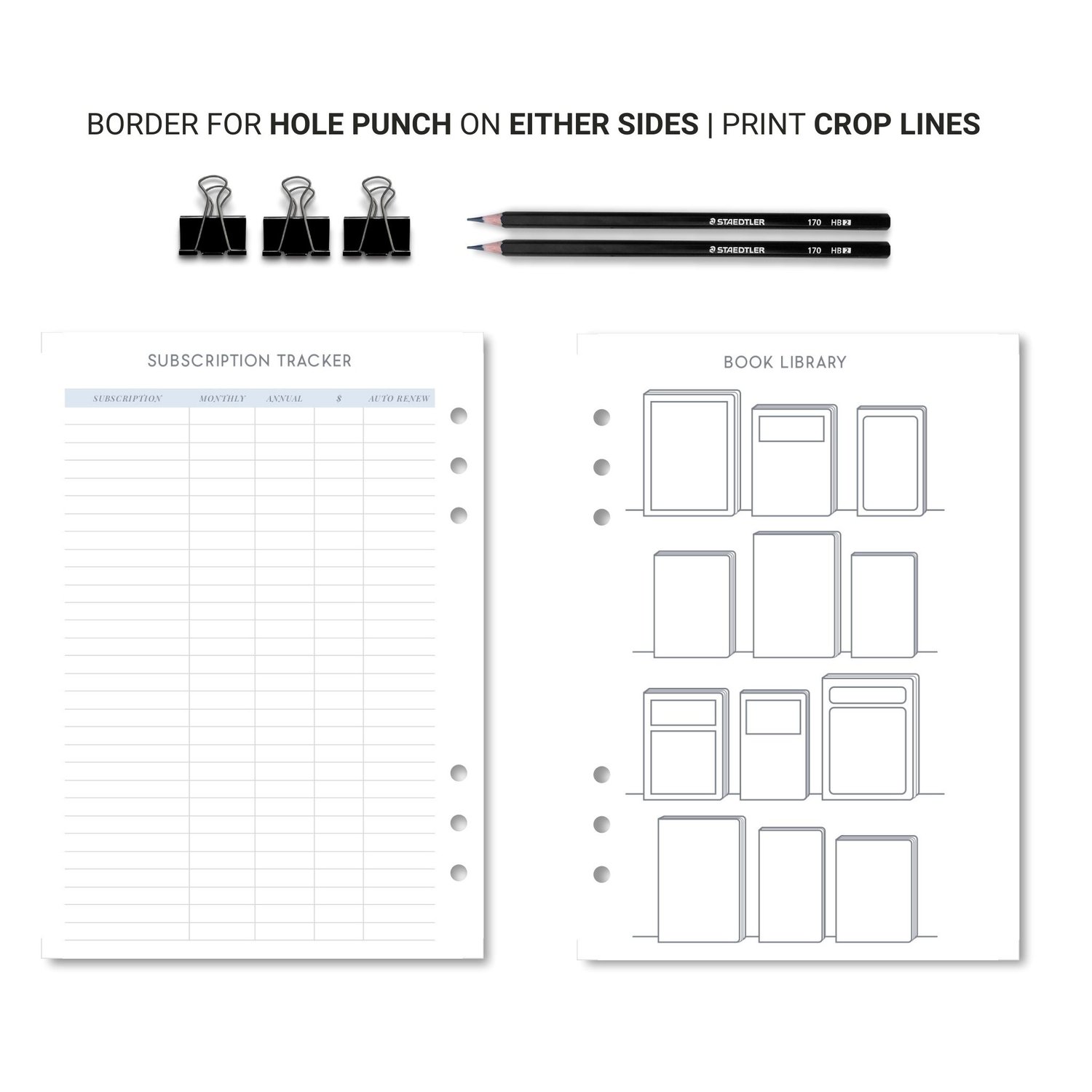 Blue 2025 Printable Planner | 189 Pages | Instant Download PDF | Daily, Weekly, Monthly Organizer