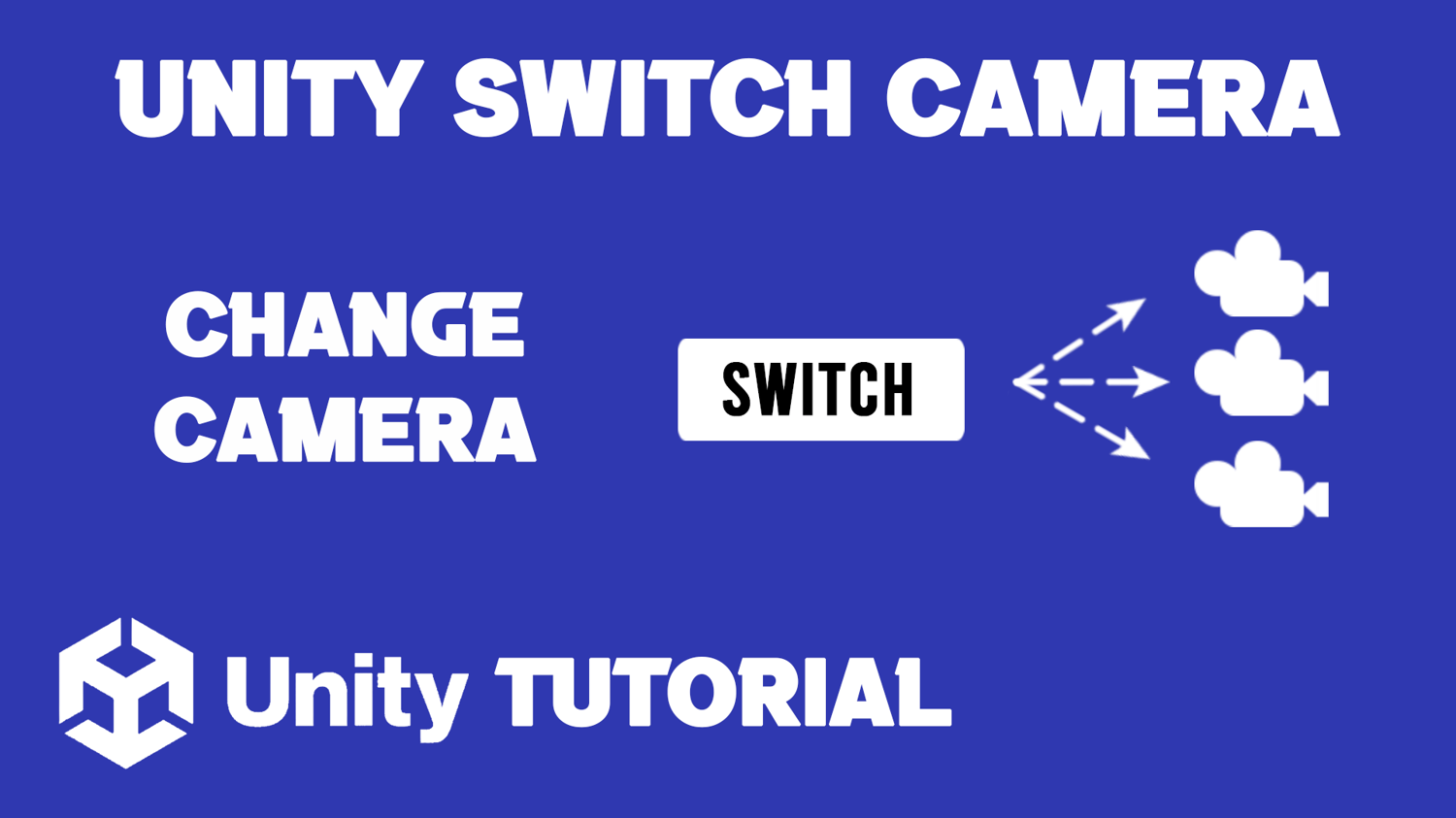 how to switch camera in unity how to change camera in unity