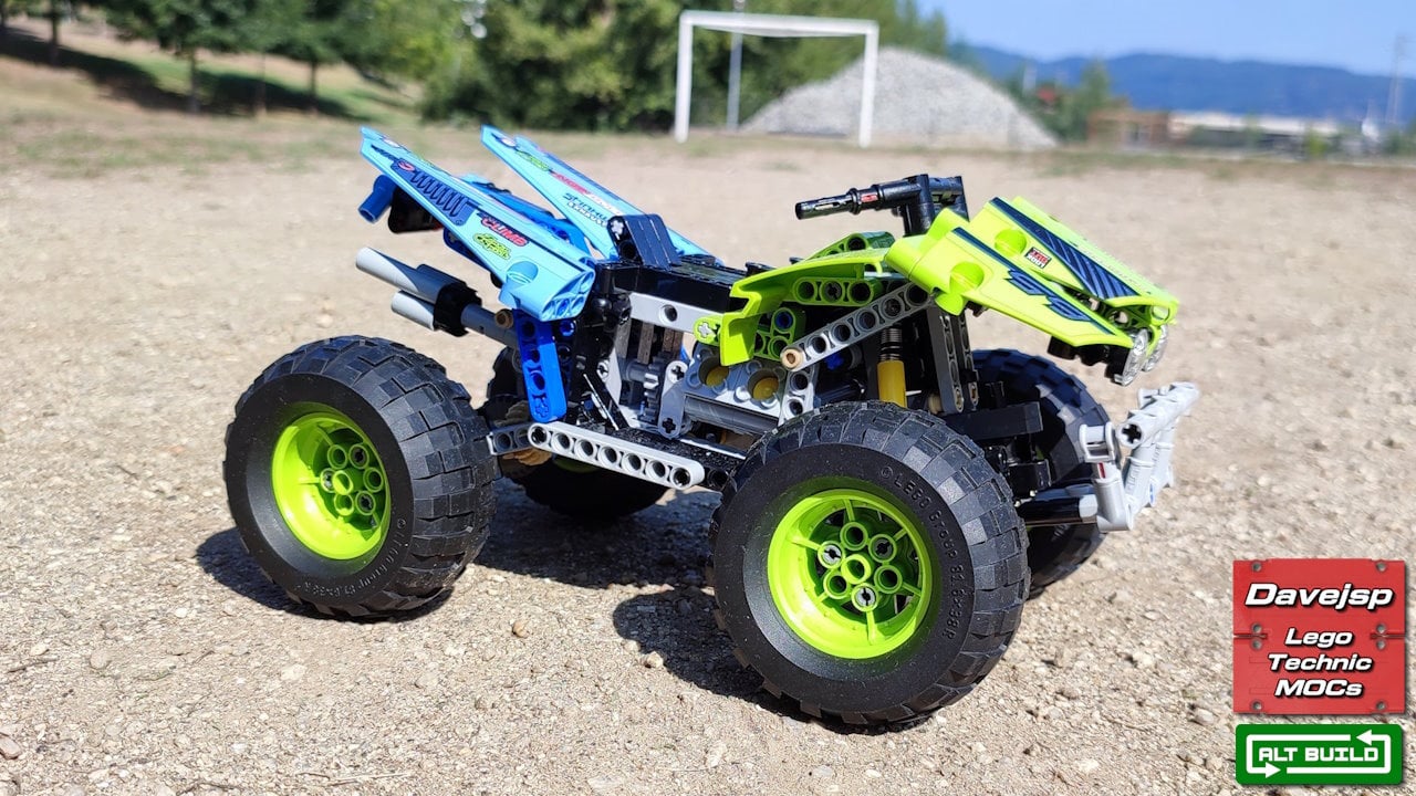 Lego Technic 42037 Quad Bike MOC rebuild