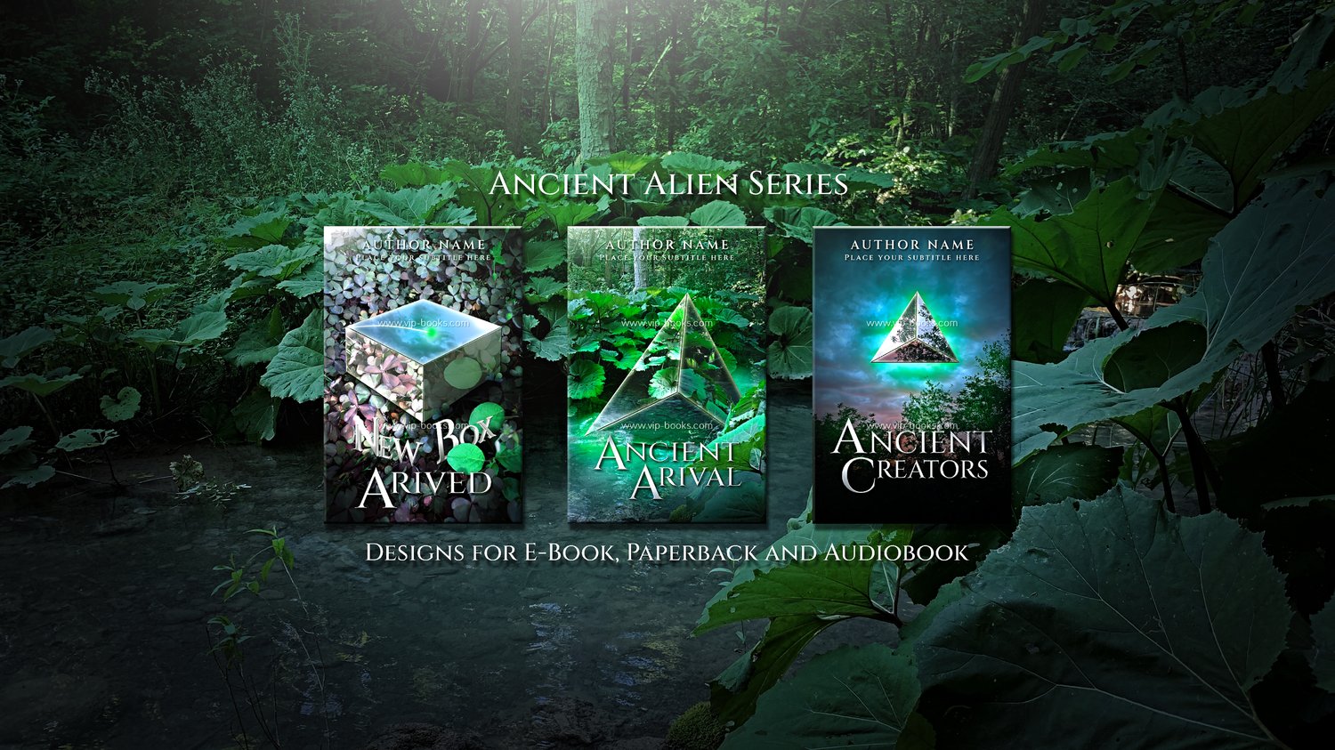 premade fantasy book covers