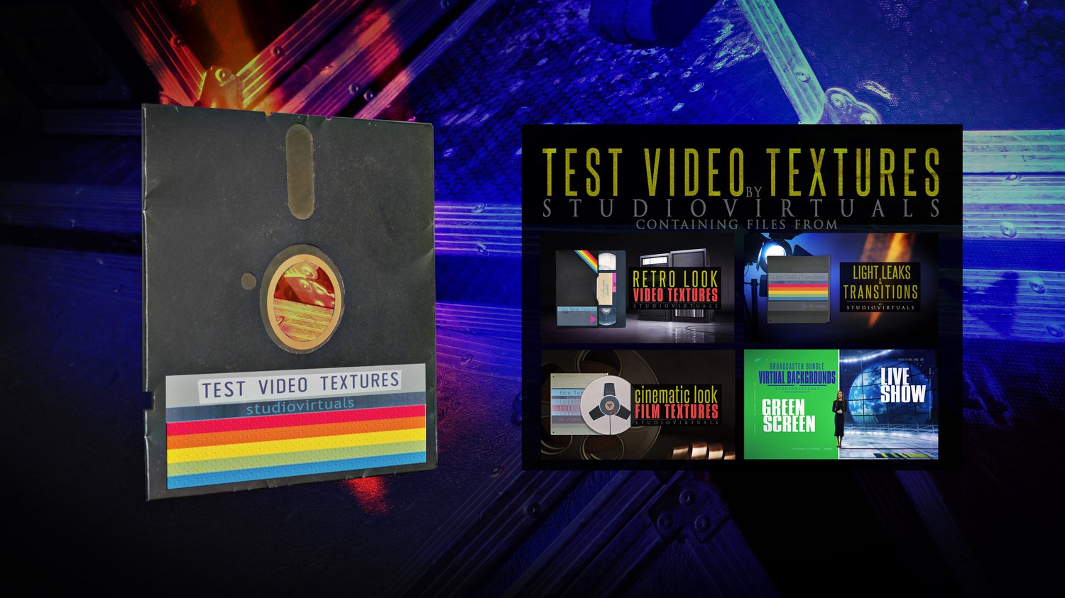 Free test textures pack by studiovirtuals