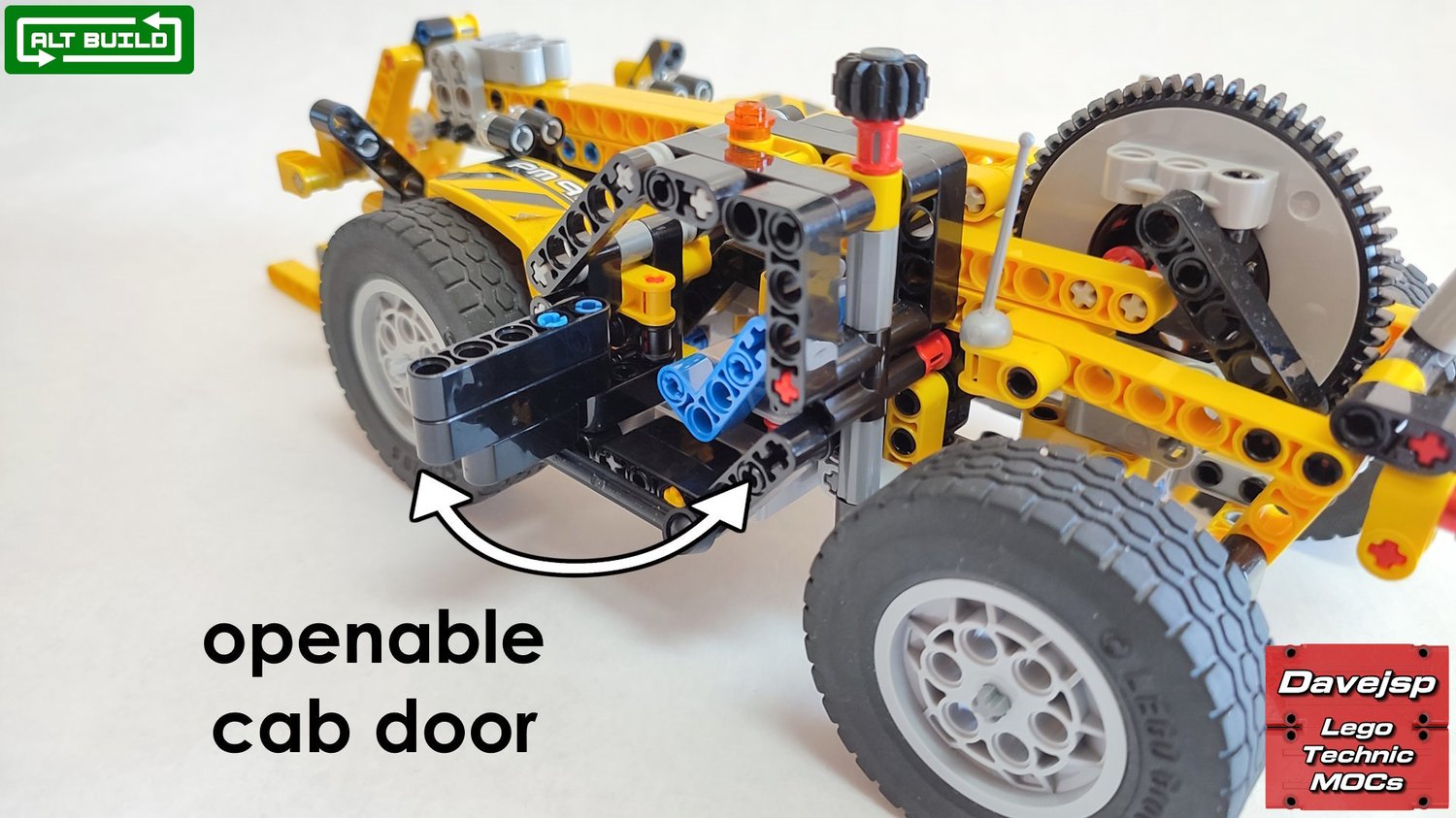 Lego Technic 42049 Telehandler MOC rebuild