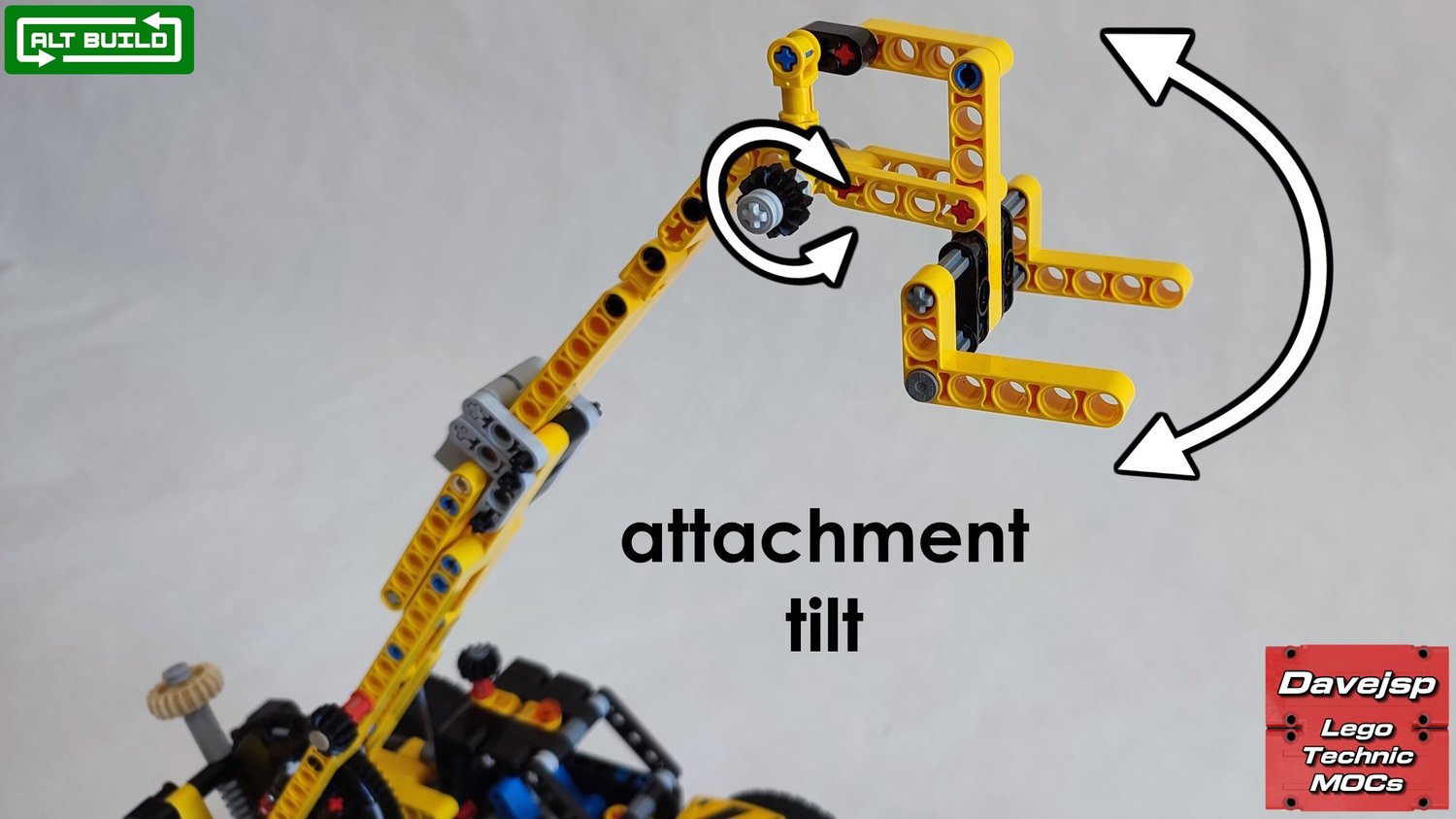 Lego Technic 42049 Telehandler MOC rebuild