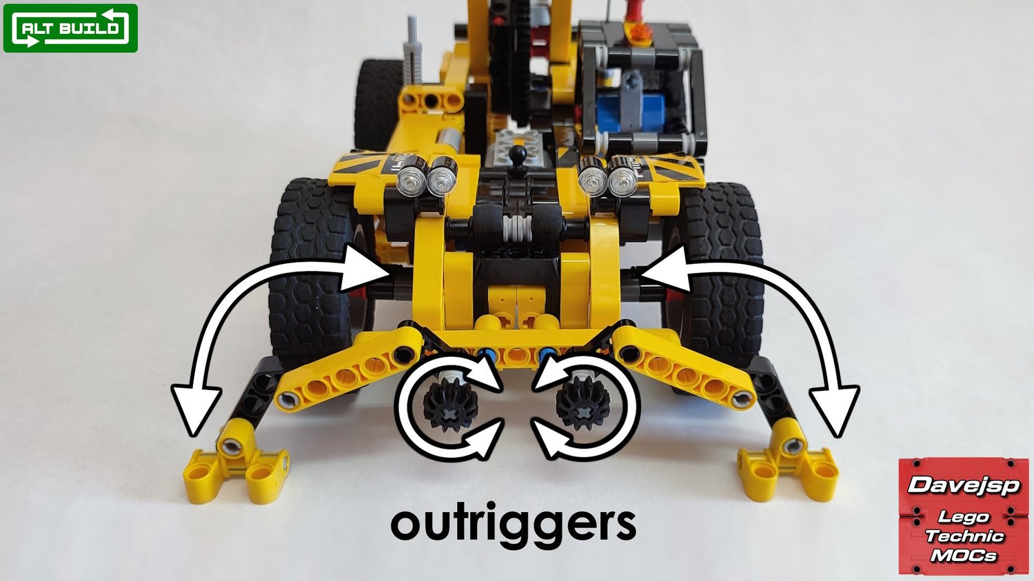 Lego Technic 42049 Telehandler MOC rebuild