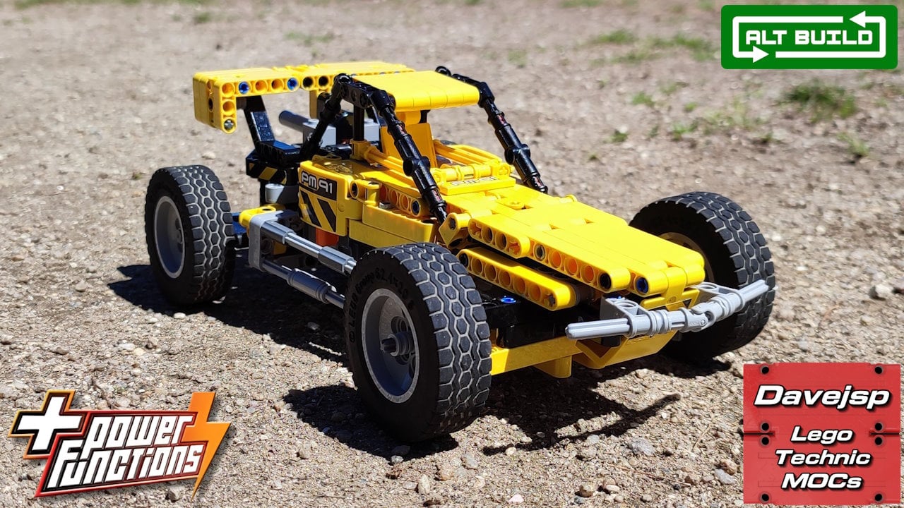Lego Technic 42049 Rodine Runner MOC rebuild