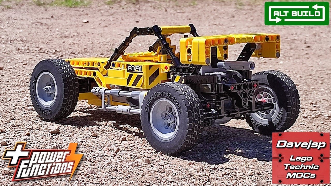 Lego Technic 42049 Rodine Runner MOC rebuild