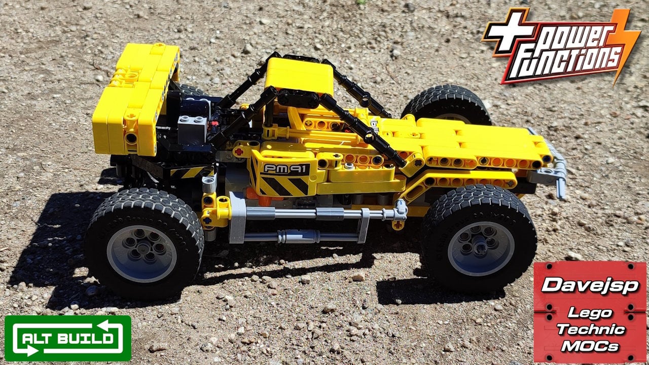 Lego Technic 42049 Rodine Runner MOC rebuild