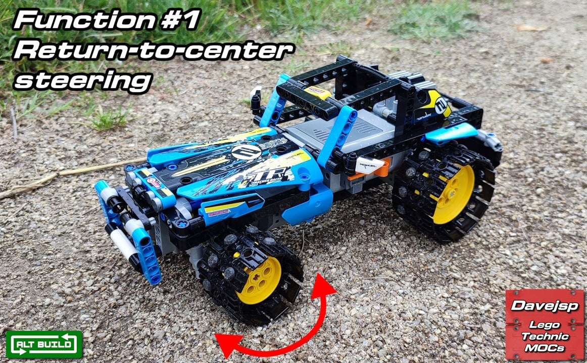 Lego Technic 42095 Baja Racer MOC rebuild