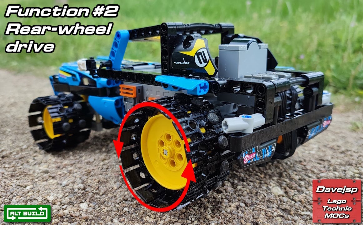 Lego Technic 42095 Baja Racer MOC rebuild