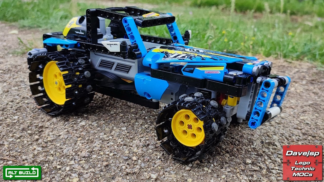 Lego Technic 42095 Baja Racer MOC rebuild