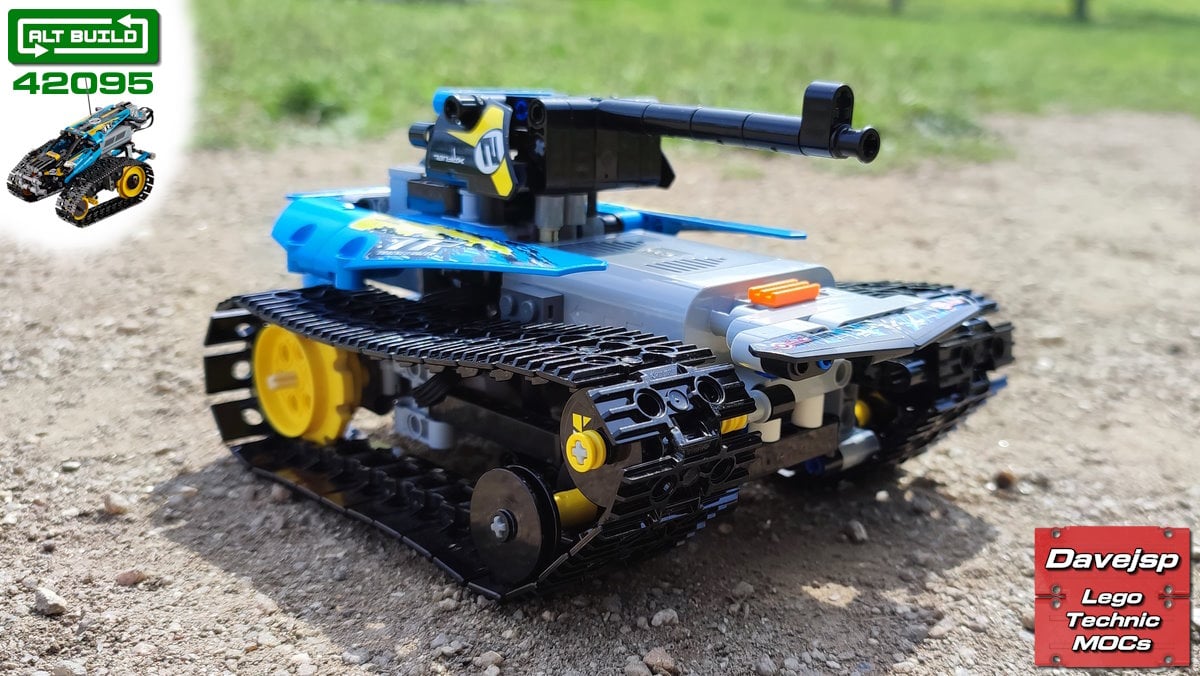 Lego Technic 42095 Battle Tank MOC rebuild