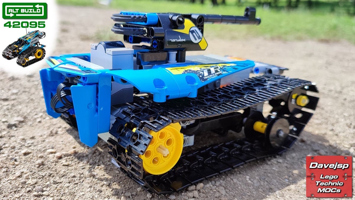 Lego Technic 42095 Battle Tank MOC rebuild