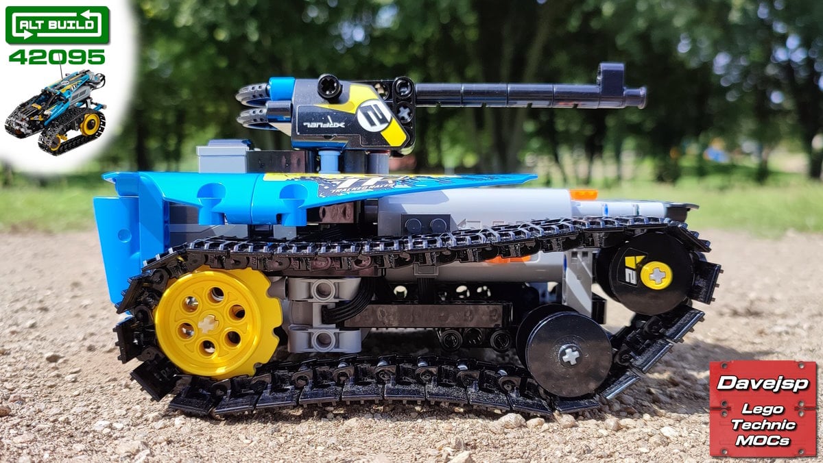 Lego Technic 42095 Battle Tank MOC rebuild