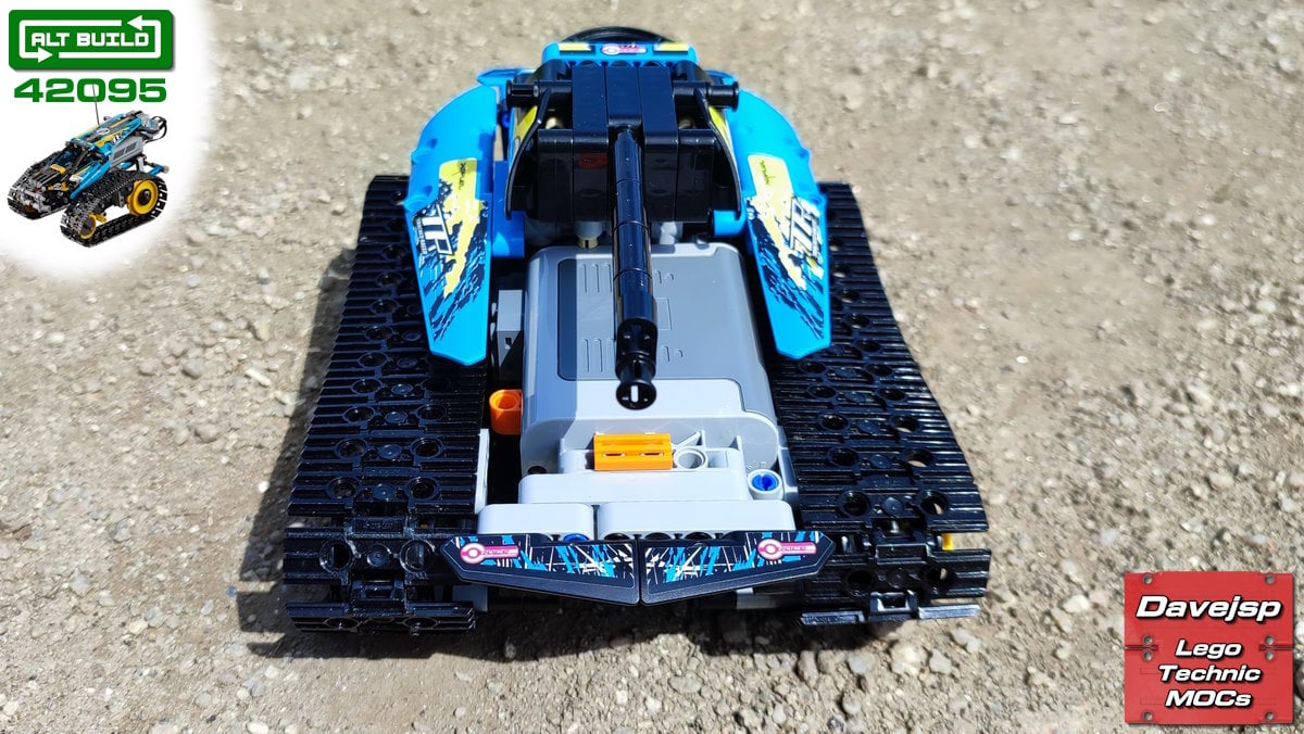Lego Technic 42095 Battle Tank MOC rebuild