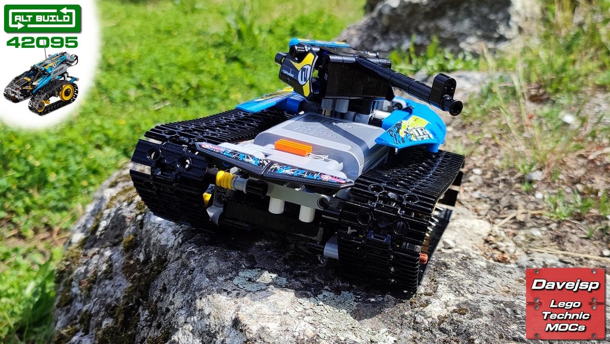 Lego Technic 42095 Battle Tank MOC rebuild