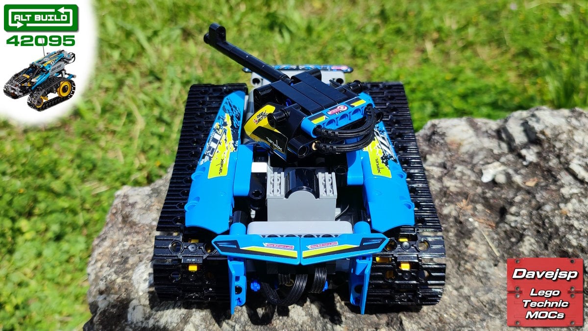 Lego Technic 42095 Battle Tank MOC rebuild