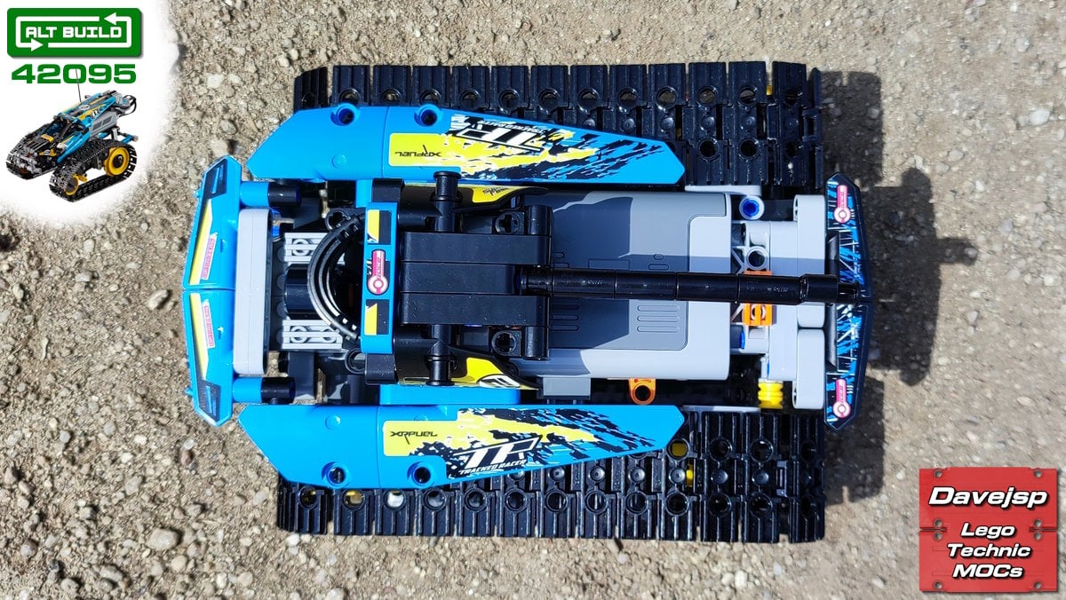 Lego Technic 42095 Battle Tank MOC rebuild